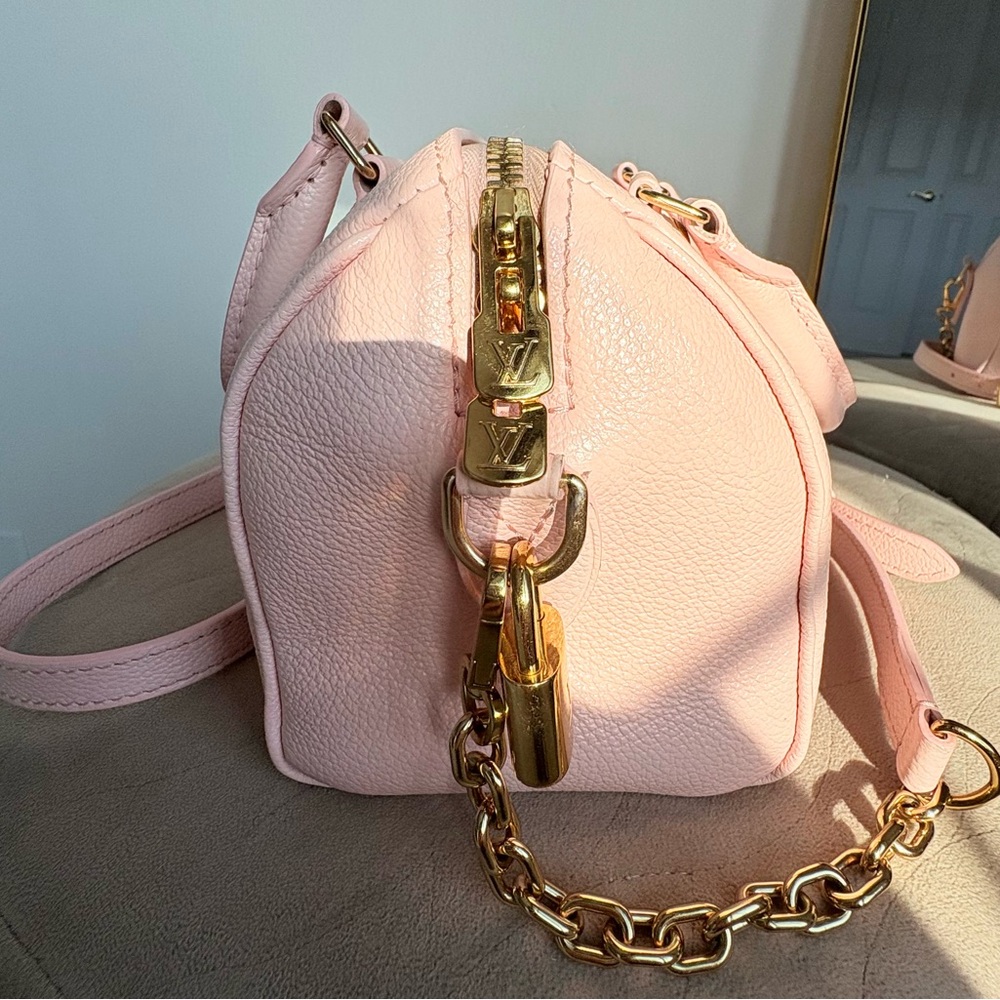 Authentic (Retired) Louis Vuitton Pink Speedy 20 Monogram Bag - Picture 7 of 13